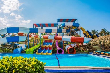 Закрытие аквапарка в отеле Sunrise Aqua Joy Resort