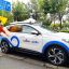 An unmanned taxi has started working in Beijing