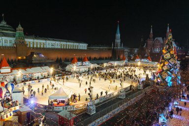 The ice rink on Red Square in Moscow will open on November 30