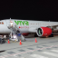 In Mexico, an Airbus A320 with passengers on board caught fire engine