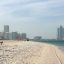 Beaches in Abu Dhabi reopened after the storm