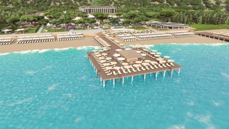 Closing of the coastal park at the Bergis Hotel Resort Kemer