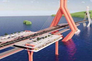 The bridge to Koh Samui will be built in Thailand