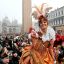 The traditional carnival has begun in Venice