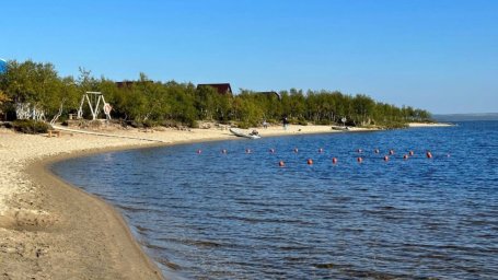 The first Arctic beach appeared in Russia