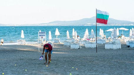In Bulgaria, tourists were evacuated from sea resorts