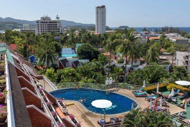 Renovation of swimming pools in Best Western Phuket Ocean Resort