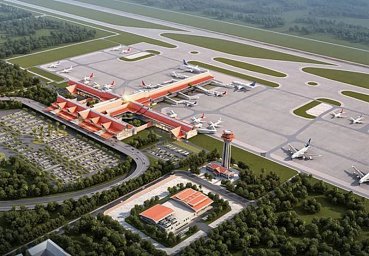 A new airport has opened in Cambodia near the Angkor Wat complex