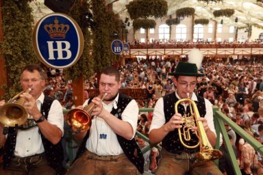 Oktoberfest Beer Festival has started in Munich
