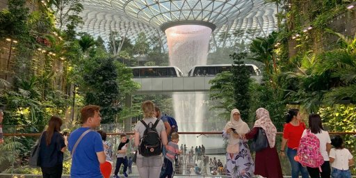 Singapore Airport has resumed free bus tours for transit passengers