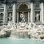 The Trevi Fountain was opened after the restoration