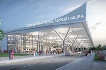 A new airport opens in the Indian state of Goa