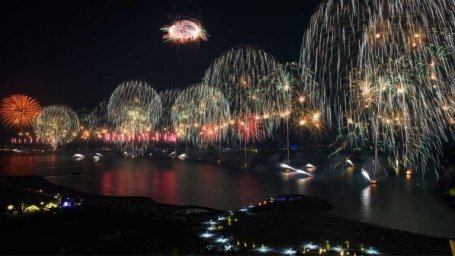 New Year's fireworks in the UAE was included in the Guinness Book of Records