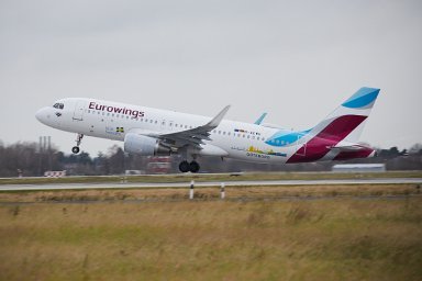 A three-day strike of Eurowings pilots has begun in Germany