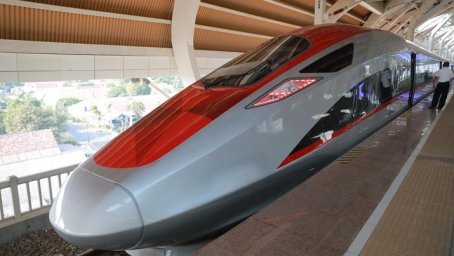 Indonesia launches first high-speed train